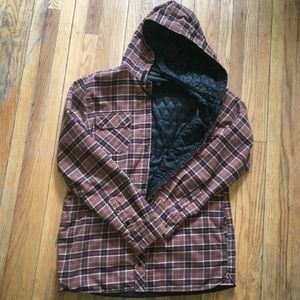 Volcom button hoodie